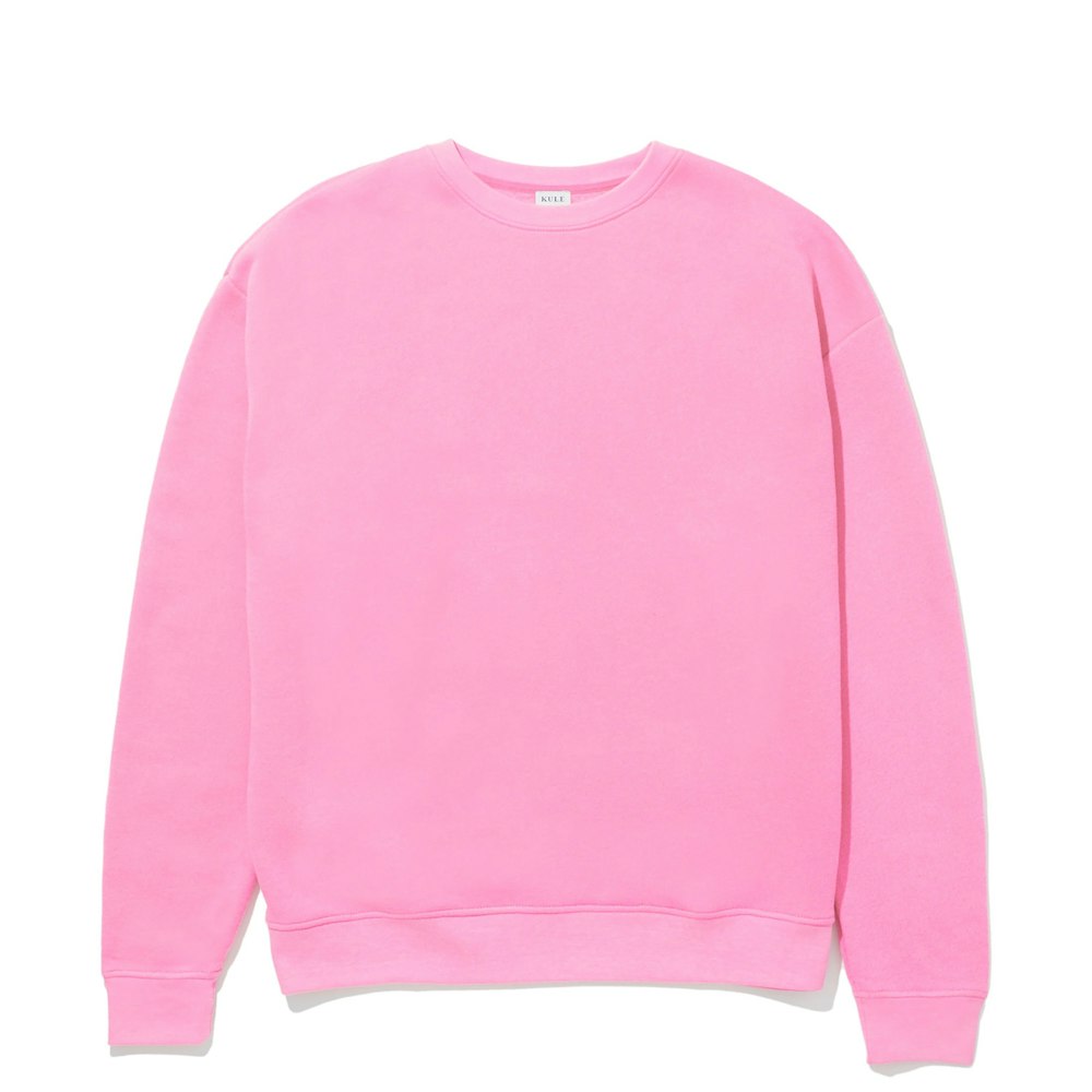 The Oversized Spongee Sweatshirt - Hot Pink – KULE