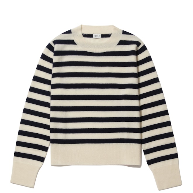 The Allegra - Cream/Navy