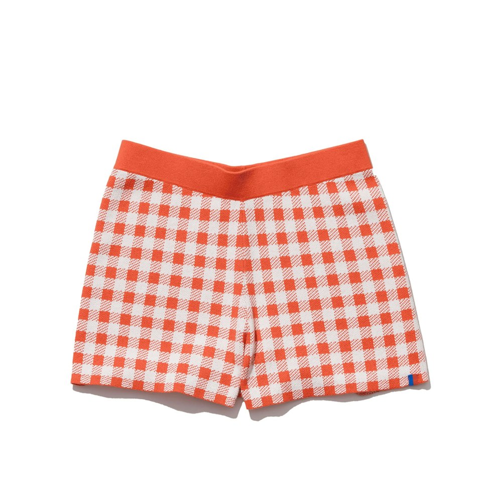 Jellybean Knit Cotton Shorts- Red – AnnaClaire's Boutique