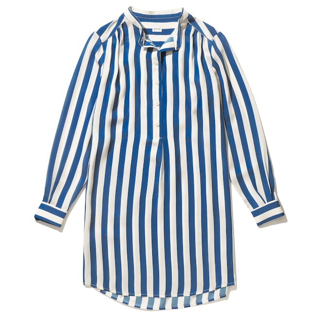The Silk Ischia - Royal Blue/Cream
