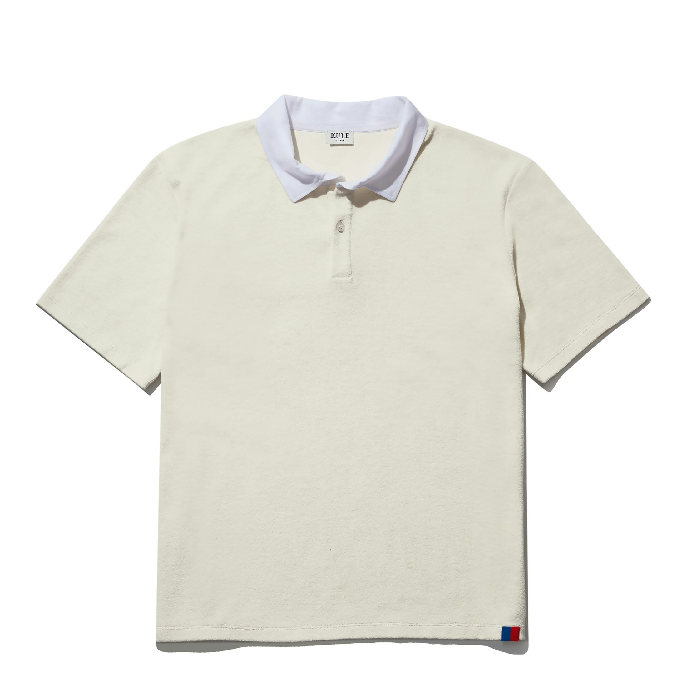 cream polo men