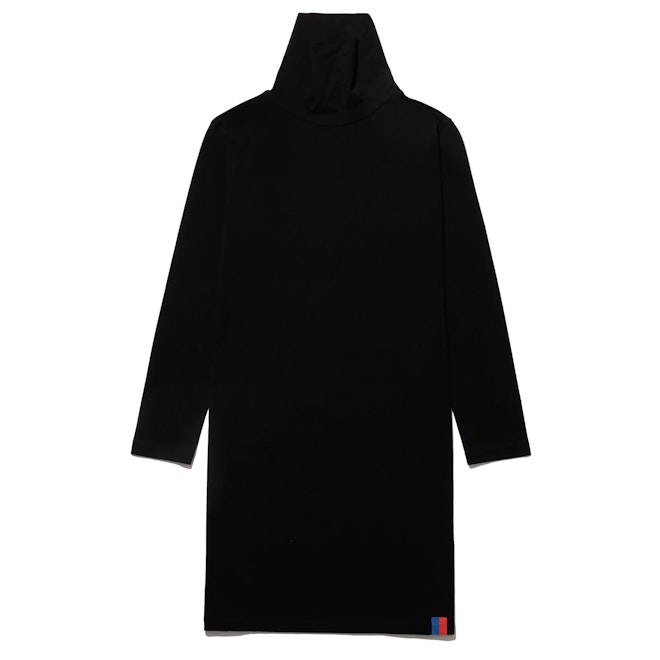 The Turtleneck Dress - Black