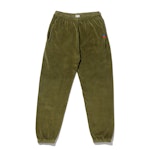 The Velour Sweatpants - Army