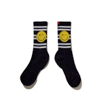 The Men's Wink Striped Sock - Navy