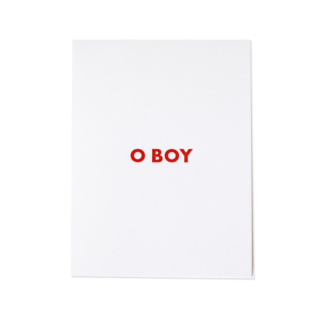 The O BOY Notepad