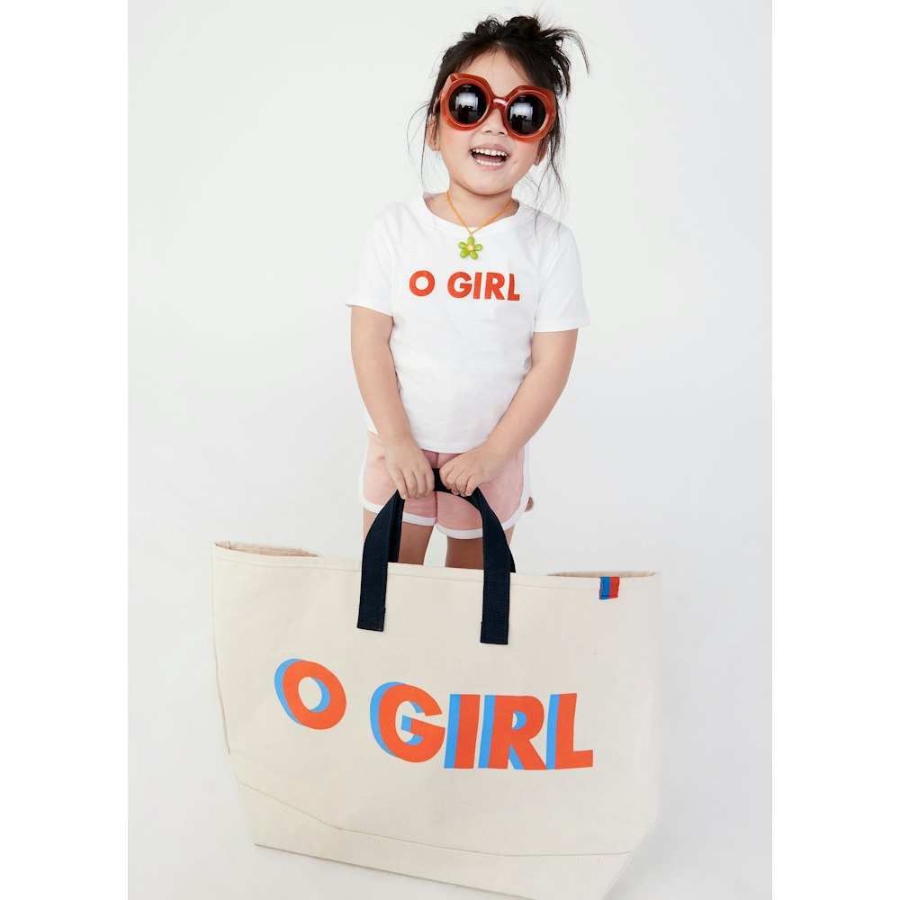 The All Over Smile Medium Tote - Canvas - OS / Canvas