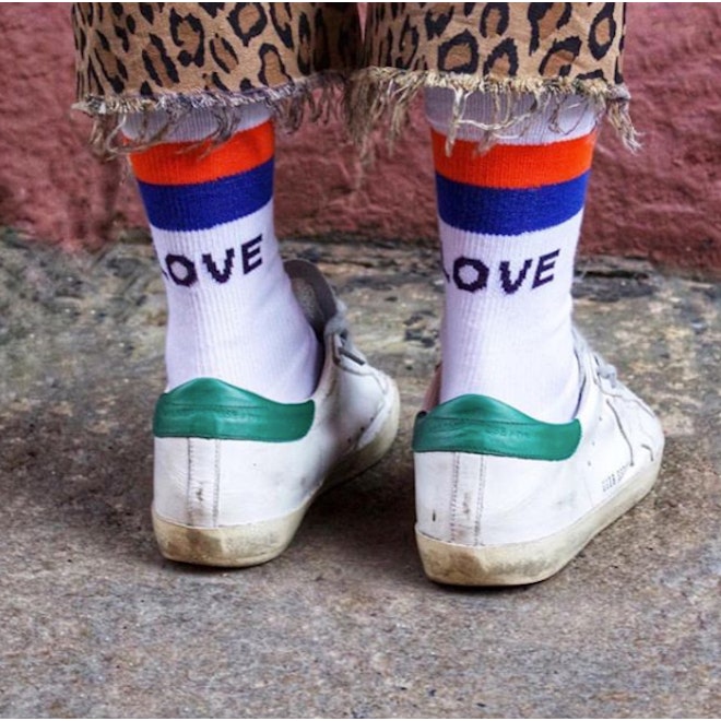 The Women's LOVE Sock - White